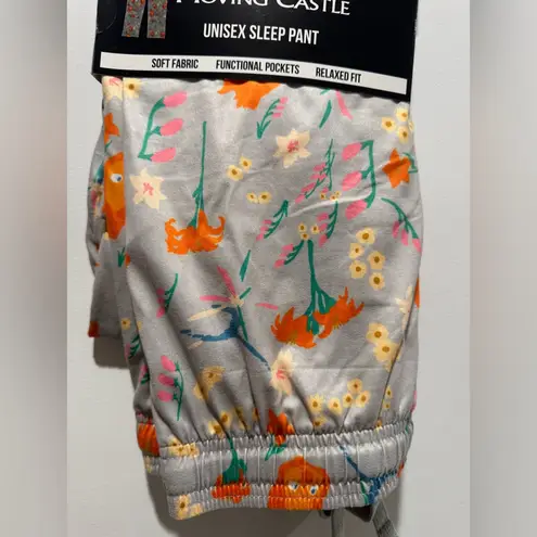 Her Universe Studio Ghibli Howl’s Moving Castle Calcifer Floral Allover Print Sleep Pants