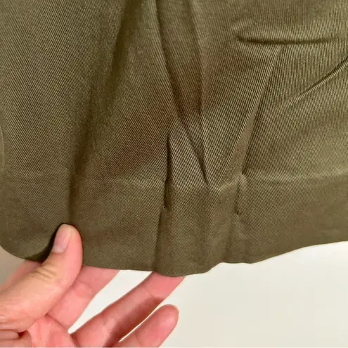 NWOT Green Color Block Wide Bootcut Pants