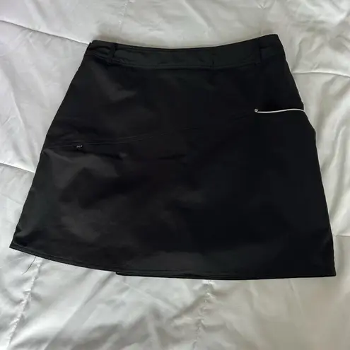NIVO Womens 6 Golf Tennis Pickleball Skirt Skort Black White Pockets Outdoor