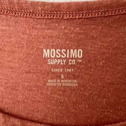 Mossimo Supply Co Pink Short Sleeve Ruffle Top