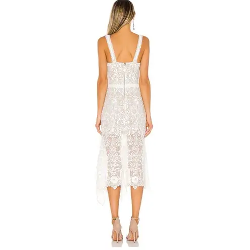 Bronx and Banco Dress Tiffany Blanc Lace Wedding Revolve