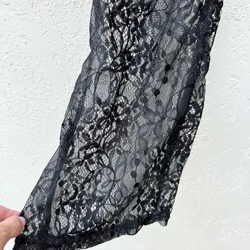 Club L London sheer perfection lace set pants crop top size 2 US