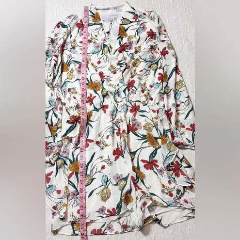 Dress Forum Floral V-Neck Dress / Romper, Size M