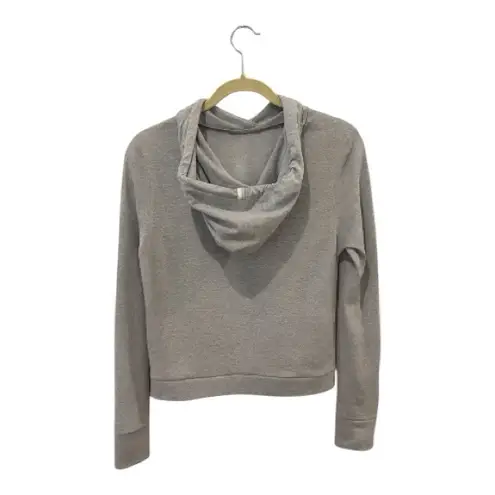 Rhoback Women’s Tempo Performance Hoodie in Heather Gray Size Small