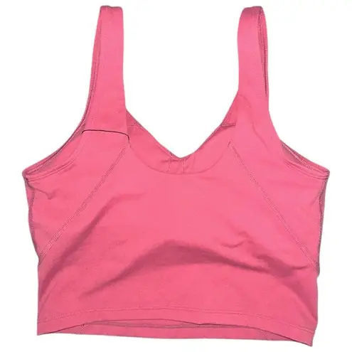 The Gym People NWT Women’s Size S Rose Red Mauve Longline Wirefree Sports Bra