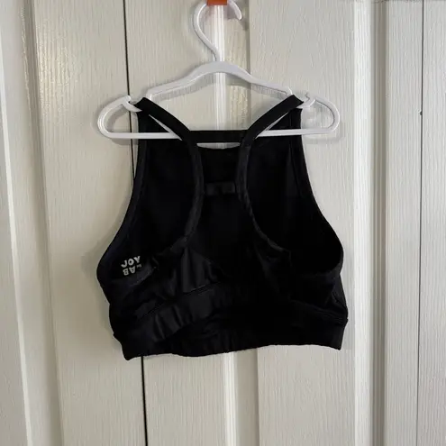 Joy Lab black sparkly racerback sports bra size small - Image 3