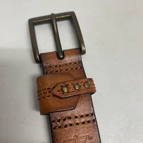 Dockers Women’s Brown Genuine Leather Belt Size Large 38-40 See Description - Image 6