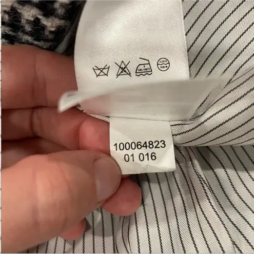 Brooks Brothers Red Fleece Houndstooth Peacoat 10