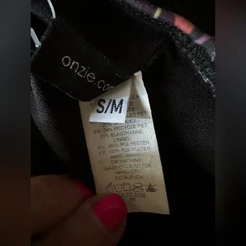 Onzie Ritz Midi All Night Long Ankle High Waist Leggings And Sports Bra NWT