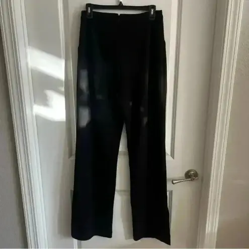 NBD 298 NWT  Black Pull On Trouser With Ankle Slits Size Medium