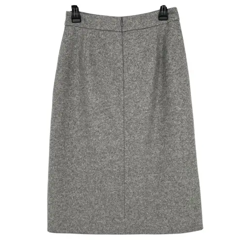 Classiques Entier Straight Wool Blend Tulip Hem Skirt Size 10