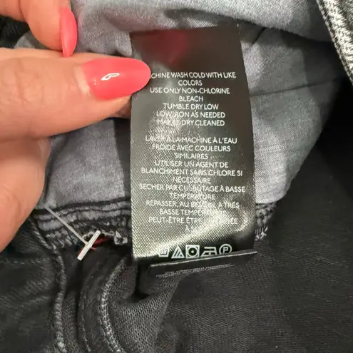 Pilcro Anthropologie Charcoal Gray High Rise Slim Crop Jeans Size 27 NEW Tags