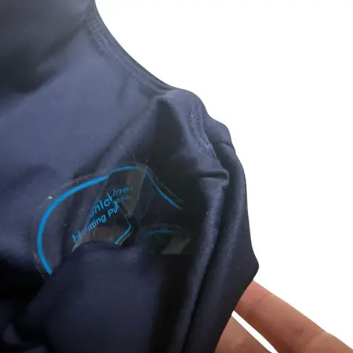 Carve Designs Skye Compression Navy Blue Backless One Piece Swimsuit Size XL