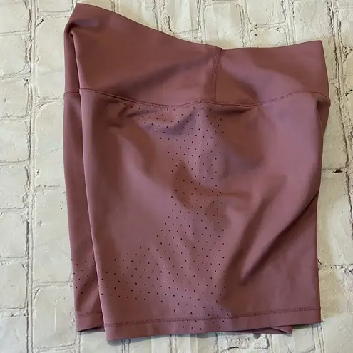 Buffbunny Laser Cut High Waisted Bike Short Size Medium