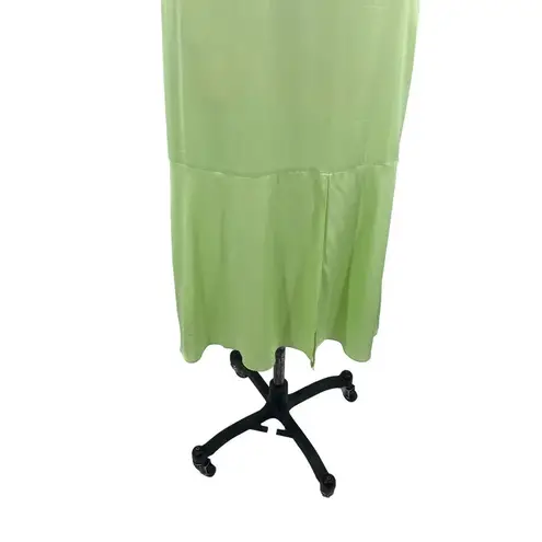 Intermix Paris Silk Slip Dress Pistachio Green Size 0