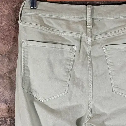 ANA Jeans Woman's 8 Mint Green Button Fly High