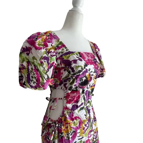 MISA Los Angeles Alec Dress in Flora Splash XSmall Womens Mini Floral