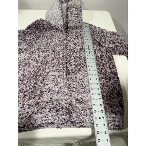 Special One Woman’s Premium Collection Medium Hooded Purple Sherpa Jacket