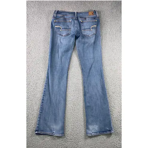 American Eagle  Outfitters Kickboot Jeans Women 6 Long Bootcut Super Stretch