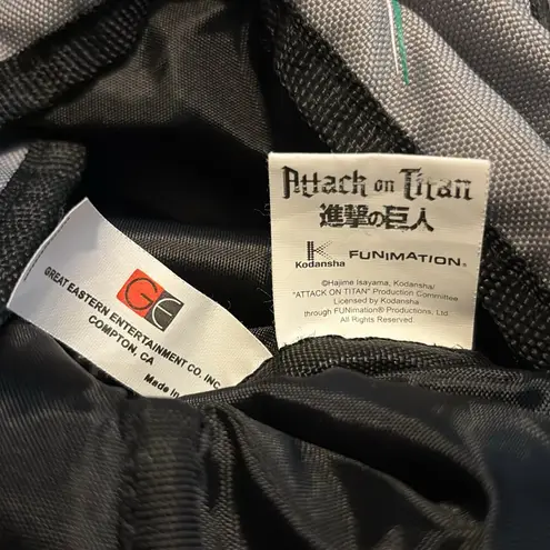 Attack on Titan Gray Messenger Bag