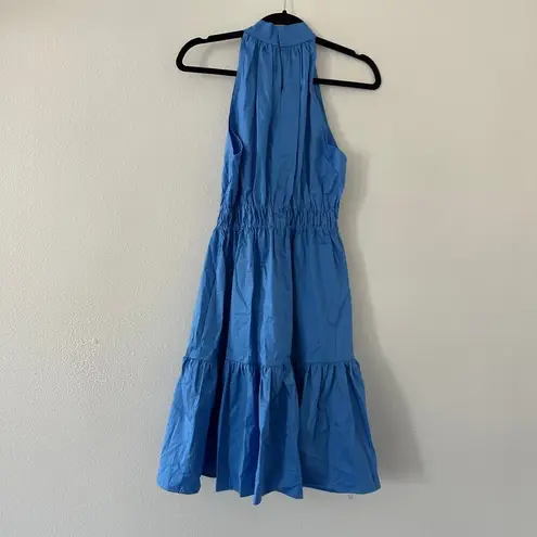 Harper Mini Dress by Monica Nera Size Small New Blue