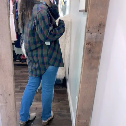 Terra & Sky plaid button up top size 2X new with tags