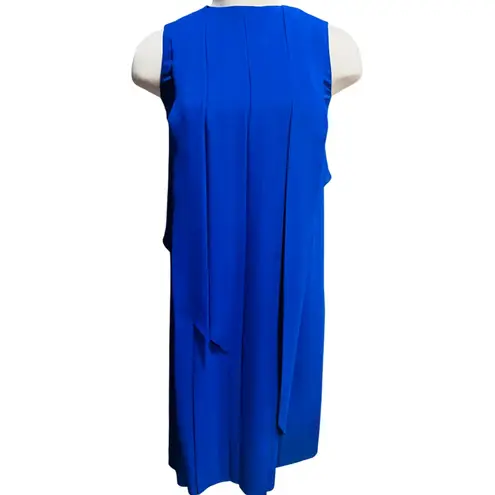 COS Sleeveless Pleat Dress in Royal Blue Size 4