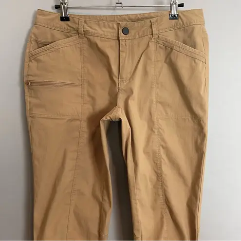 Mountain Hardwear Pants Womens Hiking Light Brown Tan Size 4/36 Outdoors