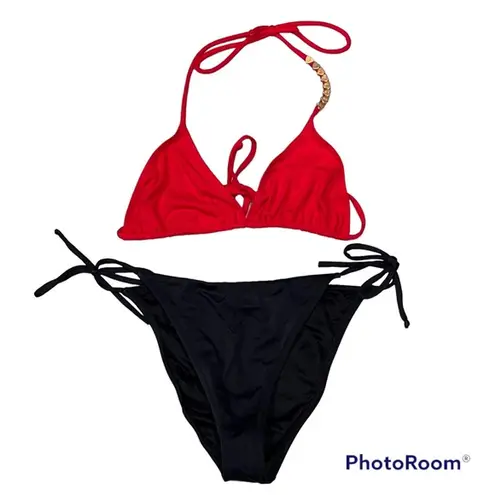 Moschino Mare Heart Bikini Set