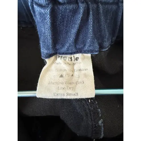Pietsie Paper Bag Waist Baja Blue Jeans Size X