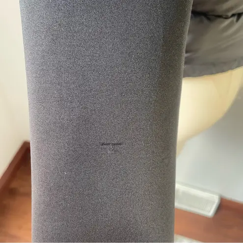 Ultra Flirt Black Puffer Jacket w/ Stretch Knit Sleeves Size M Zip-Up Coat