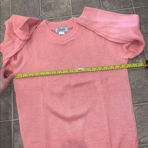 NEW Haband Pink Knit Acrylic Sweater Size M