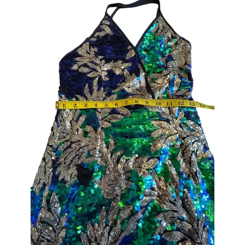 NWT Love and Other Things Multicolor Sequin Dress