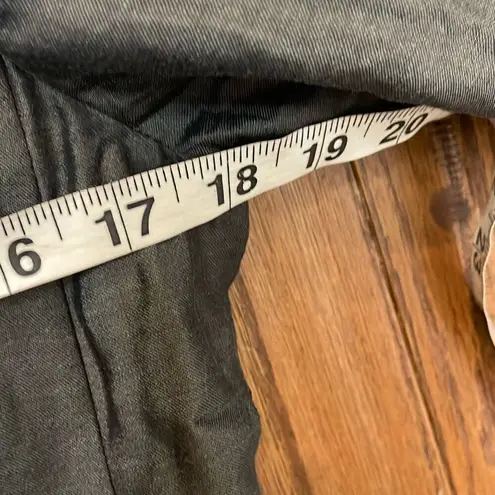 Akris Punto grey linen wool silk three button blazer 8