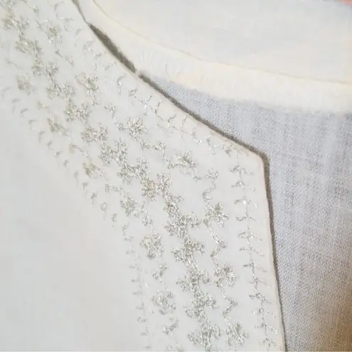 Saint Tropez West Tunic white linen