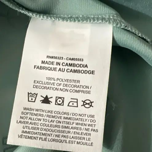 Nike Womens Tennis Shirt Loose Fit Sz M Green Size M