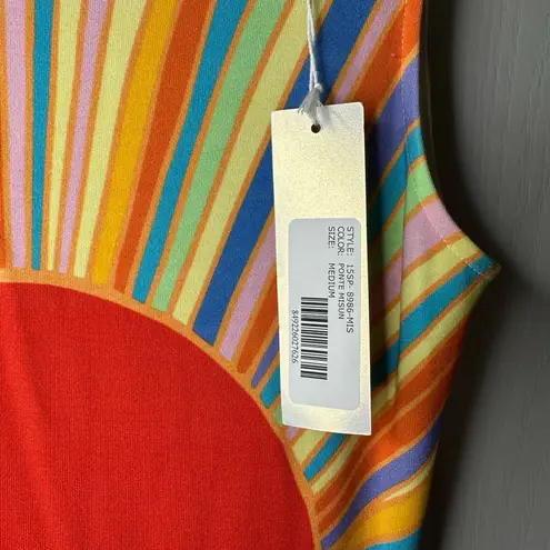 Mara Hoffman NWT Misun Rising Sun Midi Dress Size Medium