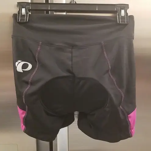 Pearl Izumi 💕💕 Padded Pull On Cycling Shorts Black Pink Medium 11211314