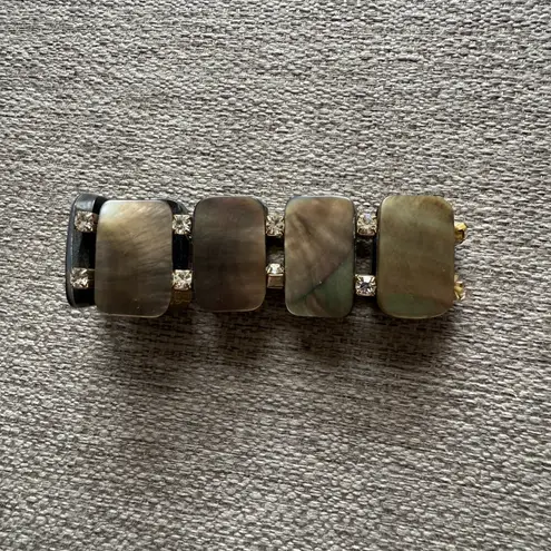 Metro 7 rhinestone stretchy fashion jewelry bracelet imitation diamonds Black