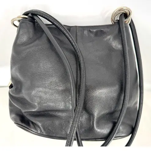 Dolce & Gabbana Black Leather Shoulder Bag