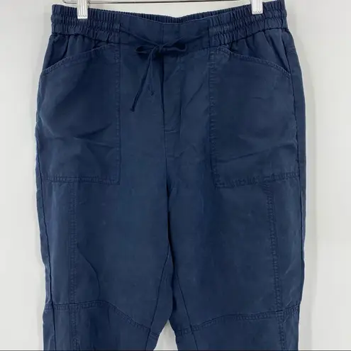 Banana Republic  Navy Blue Drawstring Waist Jogger