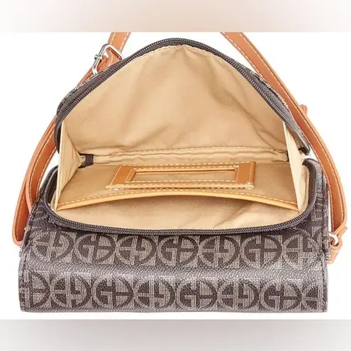 Giani Bernini Block Signature Crossbody Organizer Bag Retail $99.50