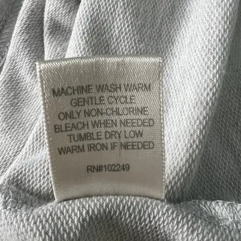 Skies Are Blue Embroidered Pullover Gray Sweater Size Medium