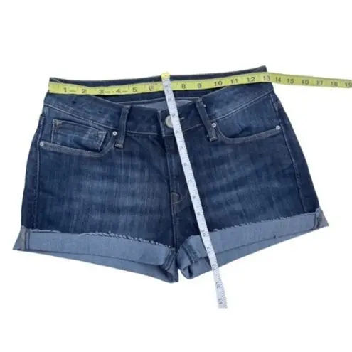 Max jeans Mavi Jeans Denim Shorts Cuffed Dark Wash Casual Summer Womens Size 25