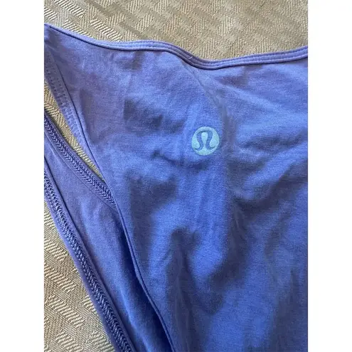 Lululemon Women's Purple Shoulder Cut