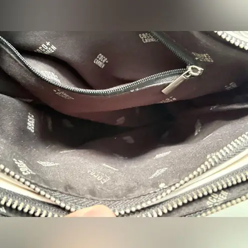 Coco + Carmen Beige and Gray Crossbody Bag