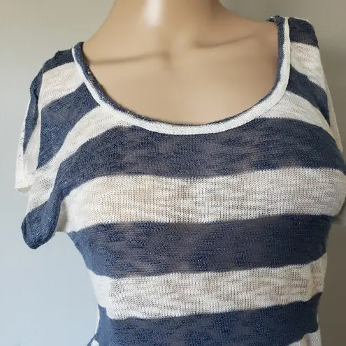 Motherhood Maternity knit striped top size small