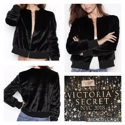 Victoria's Secret Victoria secrets 2018 fashion show faux fur jacket limited edition size small