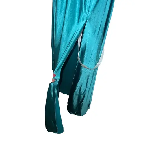 Elliatt NEW NWT Junia Sleeveless Maxi Gown In Aquamarine Blue