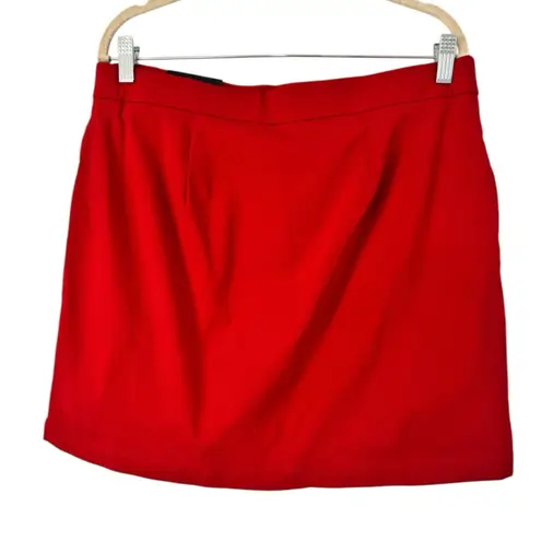Rafaella NWT Ruby Red Comfort Stretchy Skort Women’s Size Large